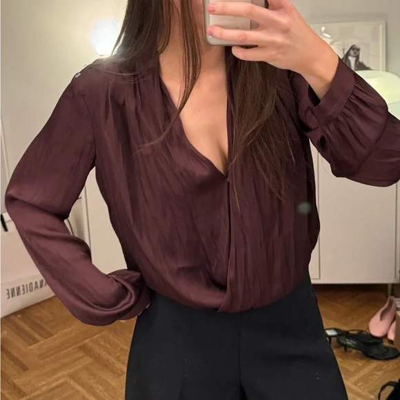 Sevilla bodysuit in fig PAIGE - Picture 3 of 6